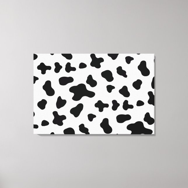 Toile Vache noire et blanche (Recto)