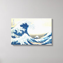 Vague Hokusai Voyage japonais célèbre Art