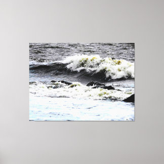 Toile Vagues se brisant