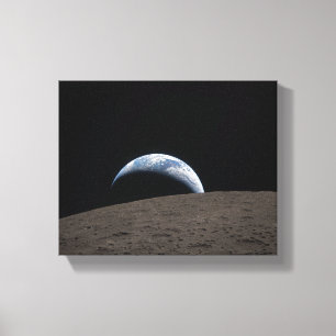 Toile Vaisseau spatial Orion Earthset Mission Artemis Lu