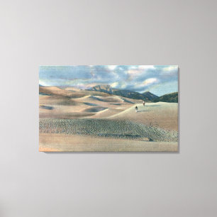 Toile Vallée de San Luis, Colorado - Grandes dunes de sa