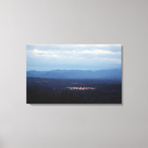 Toile Vallée des montagnes