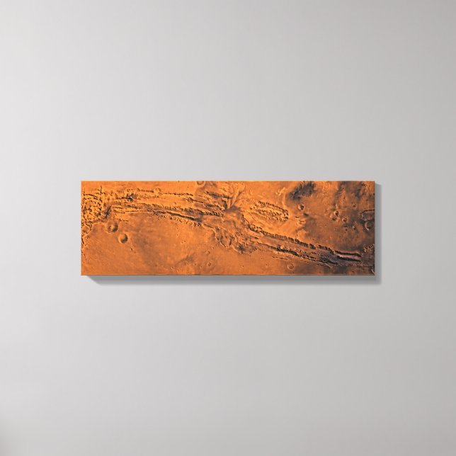 Toile Valles Marineris Mariner Valley Mars (Recto)