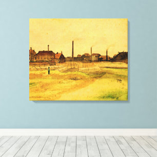 Toile Van Gogh - Charbonnage dans le Borinage,