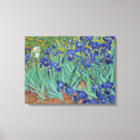 Van Gogh Peinture classique Irises Floral Botaniqu