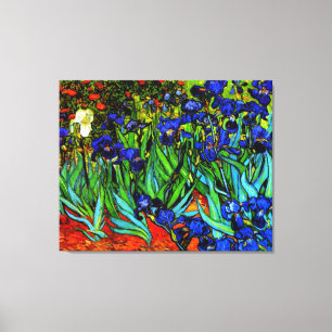 Toile Van Gogh peinture, Irises,