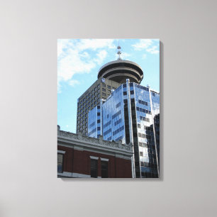 Toile Vancouver Art Print Vancouver Gastown Art Canvas
