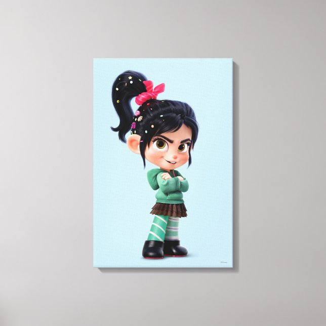 Toile Vanellope | Règles Vanellope ! (Recto)