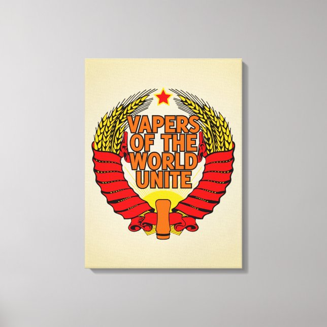 Toile Vapeurs de l'unité mondiale (Recto)