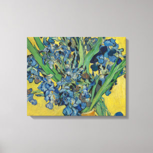 Toile Vase Van Gogh avec Iris Classic Impressionnisme