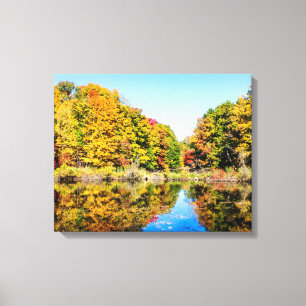Toile Vassar Farms Pond