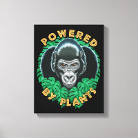 Vegan Gorilla - Propulsé Par Citation Plante
