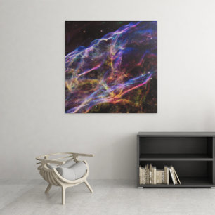 Toile Veil Nebula Supernova Carré restant