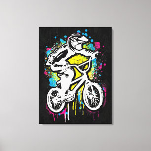 Toile Vélo Bmx Classique - Bmx Freestyle Bmx