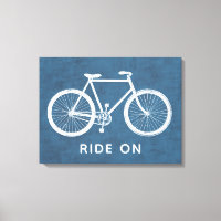 Vélo vintage Azure Blue Art