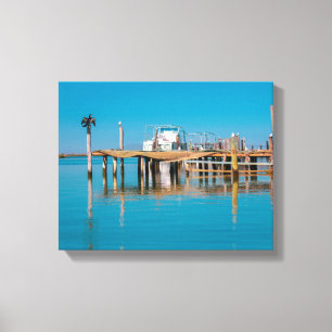 Toile Vélodrif côtier Afrique du Sud Paysage Bateau Bird