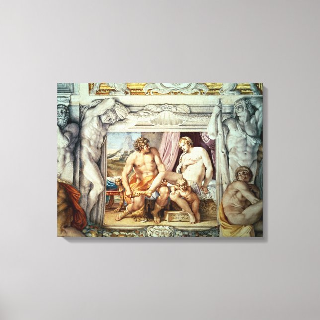 Toile Vénus et Anchises (Recto)