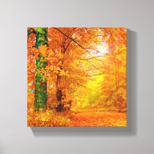 Toile Vermont Autumn Nature Paysage