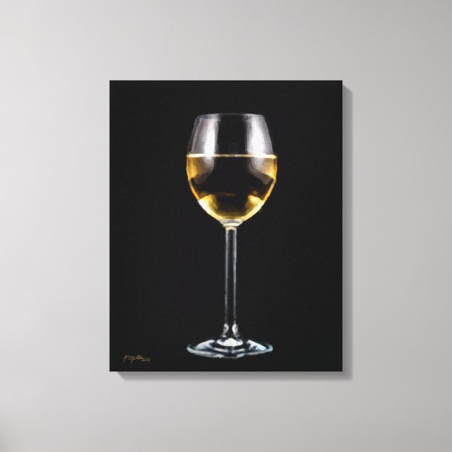 Toile Verre à vin (Recto)