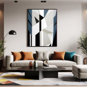 Toile Verticalité géométrique