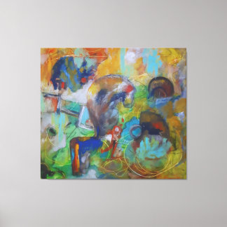 Toile Vibrant Chaos