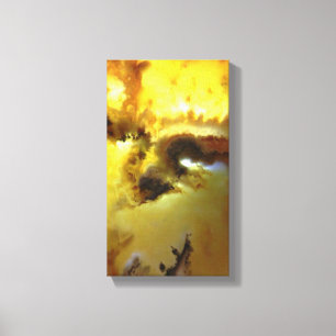 Toile Vibrant couleur Mossy Agate Photo Conçu