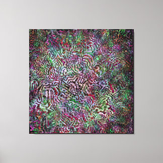 Toile Vibrations de pastèque