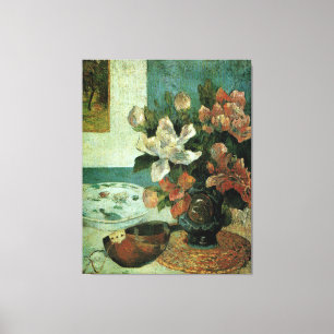 Toile Vie morte par Paul Gauguin