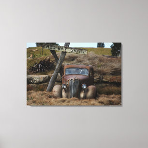 Toile Vieille voiture