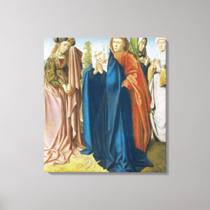 Toile Vierge Marie avec St John l'évangéliste