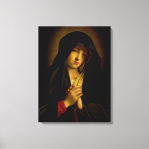 Toile Vierge Marie béni - mère de Dieu