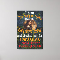 Vierge Marie Donald TRUMP Ticks Parasites