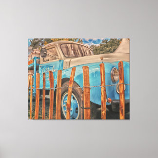 Toile Vieux camion au lait