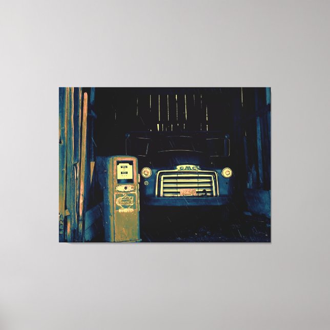 Toile Vieux camion GMC (Recto)