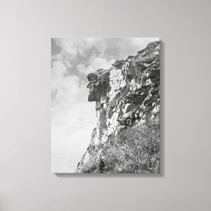 Toile Vieux homme de la montagne, 1901. Photo vintage