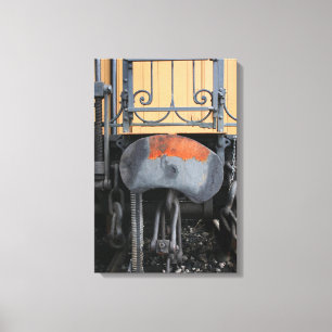 Toile Vieux train à vapeur Le Mastrou Canvas