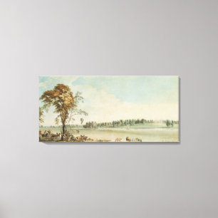 Toile View Nord-Ouest de Wakefield Lodge à Whittlebury