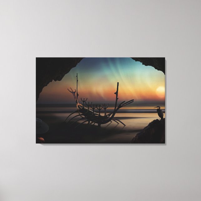 Toile Viking Ship (Recto)