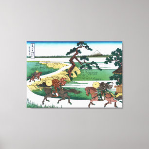 Toile Village Sekiya sur la rivière Sumida