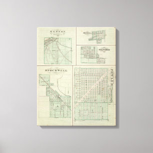 Toile Ville de Fowler, Benton Co