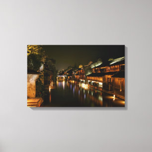 Toile Ville de Wu en Chine