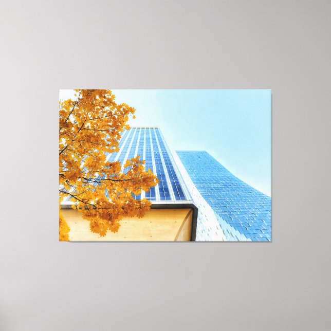 Toile Ville Skyline (Recto)