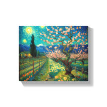 Vincent van Gogh Almond Blossom Vue Paysage