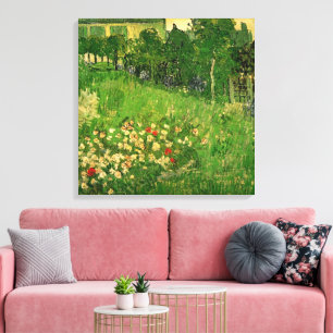 Toile Vincent van Gogh - Daubigny's Garden