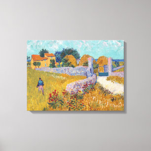 Toile Vincent van Gogh - Ferme en Provence