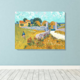 Toile Vincent Van Gogh, Ferme en Provence