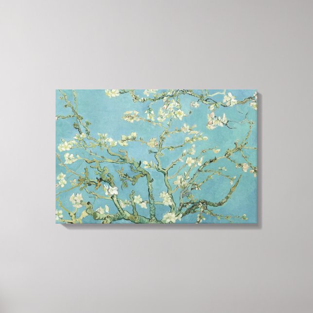 Toile Vincent van Gogh - Fleur d'amandes (Recto)