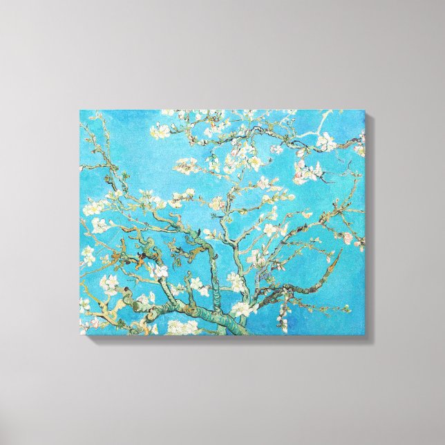 Toile Vincent van Gogh - Fleur d'amandes (Recto)