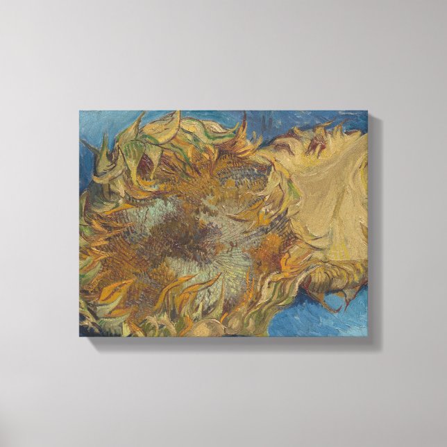 Toile Vincent van Gogh - Fleurs de soleil (Recto)