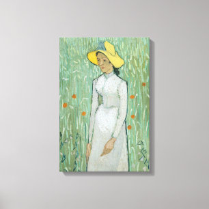 Toile Vincent van Gogh   Girl in White, 1890